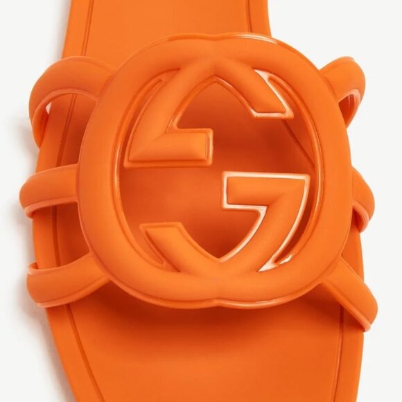 Gucci Interlocking G Slide Sandals - Picture 2 of 14